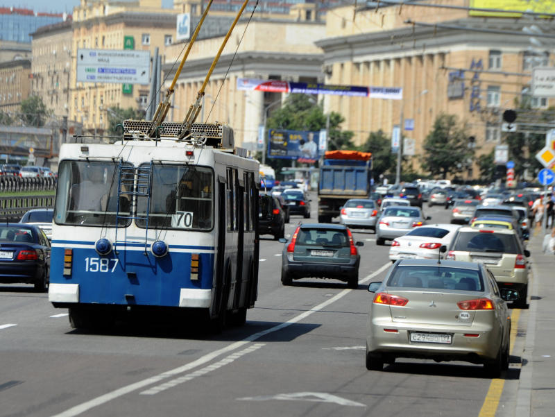 Отдельная полоса для общественного транспорта появится на можайском шоссе