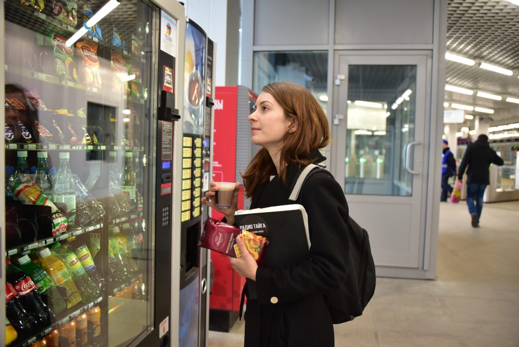 В Московском метро появятся автоматы с цветами