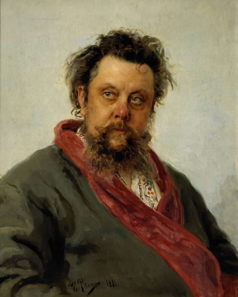 "Портрет композитора М.П. Мусоргского", 1881
