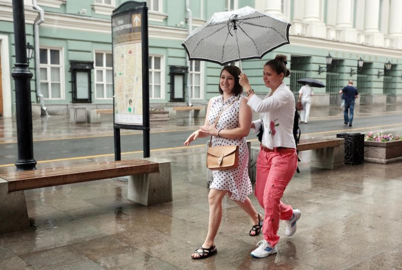 В Москве 12 августа объявлен «оранжевый» уровень погодной опасности