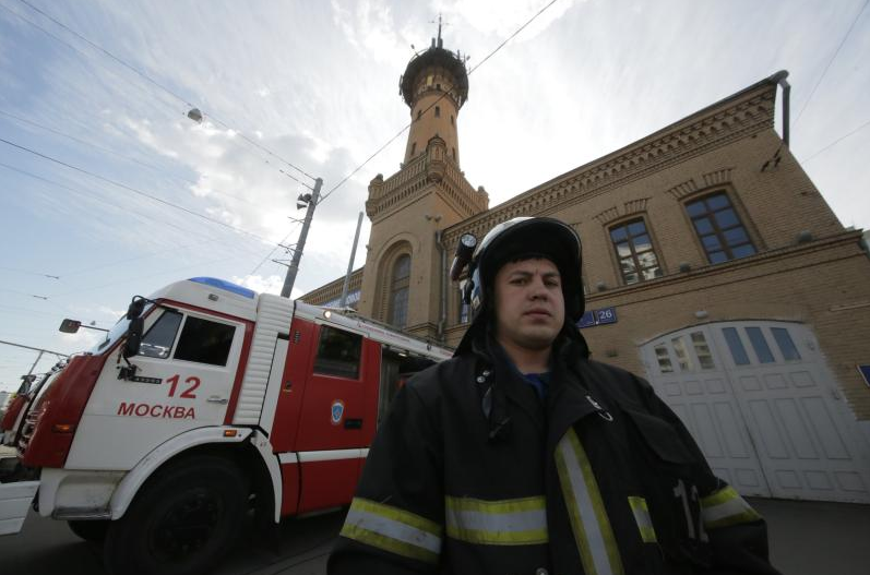 Пожар в отделении Пенсионного фонда на западе Москвы ликвидировали