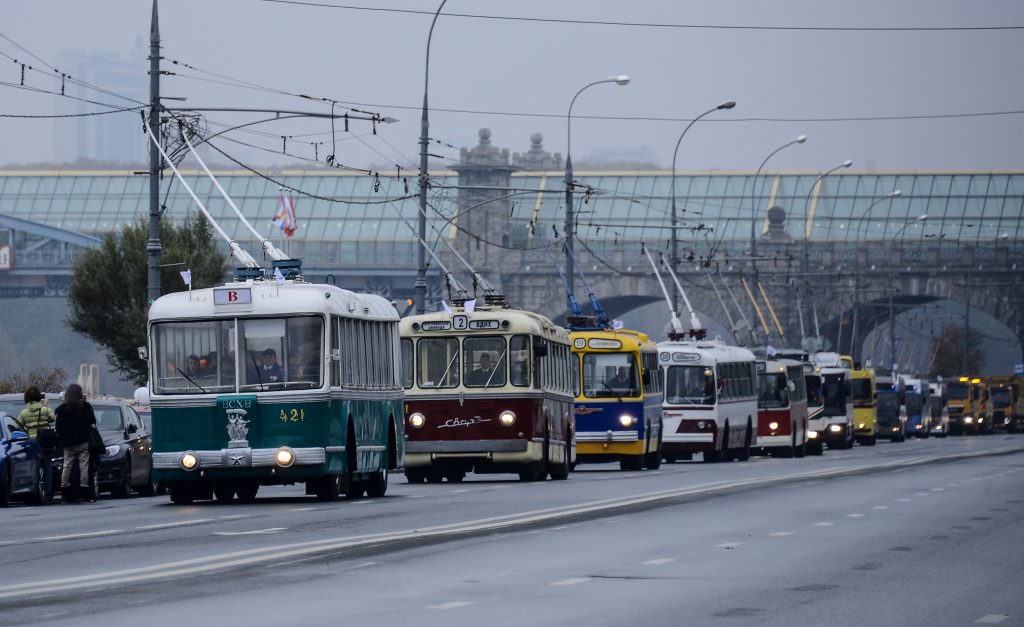 Парад троллейбусов пройдет в Москве