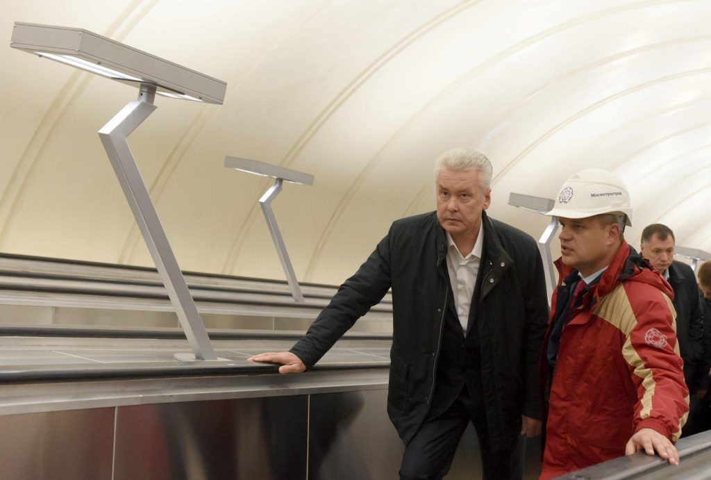 Собянин открыл три новые станции метро на севере Москвы