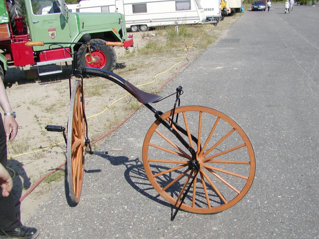Первый в мире велосипед увидел Александр I