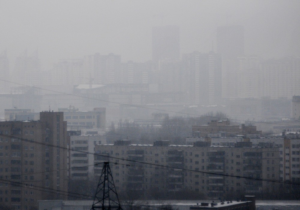 Туман в Москве: на 12 октября введен желтый уровень опасности погоды