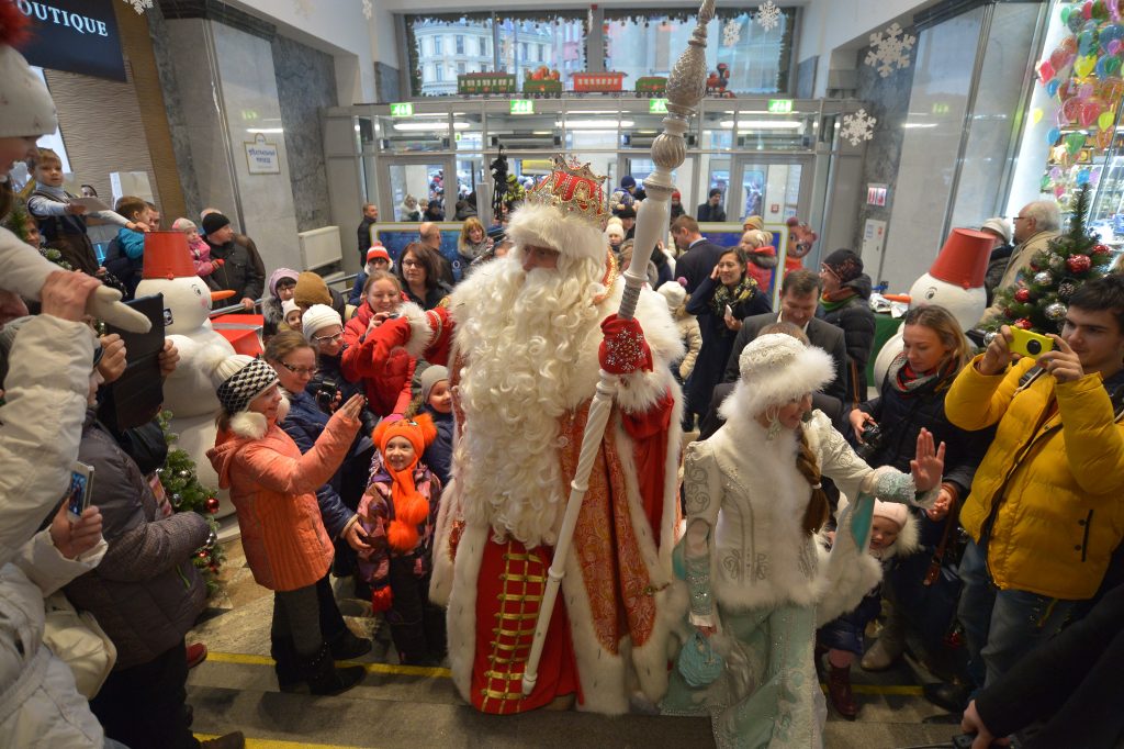 Дед Мороз намерен приехать в Москву 1 ноября