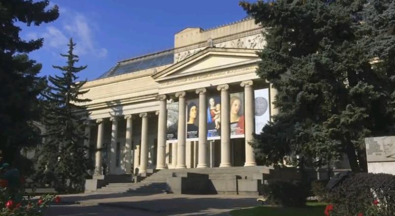 Территорию музея имени Пушкина можно будет увидеть через сервис «Окно в город»