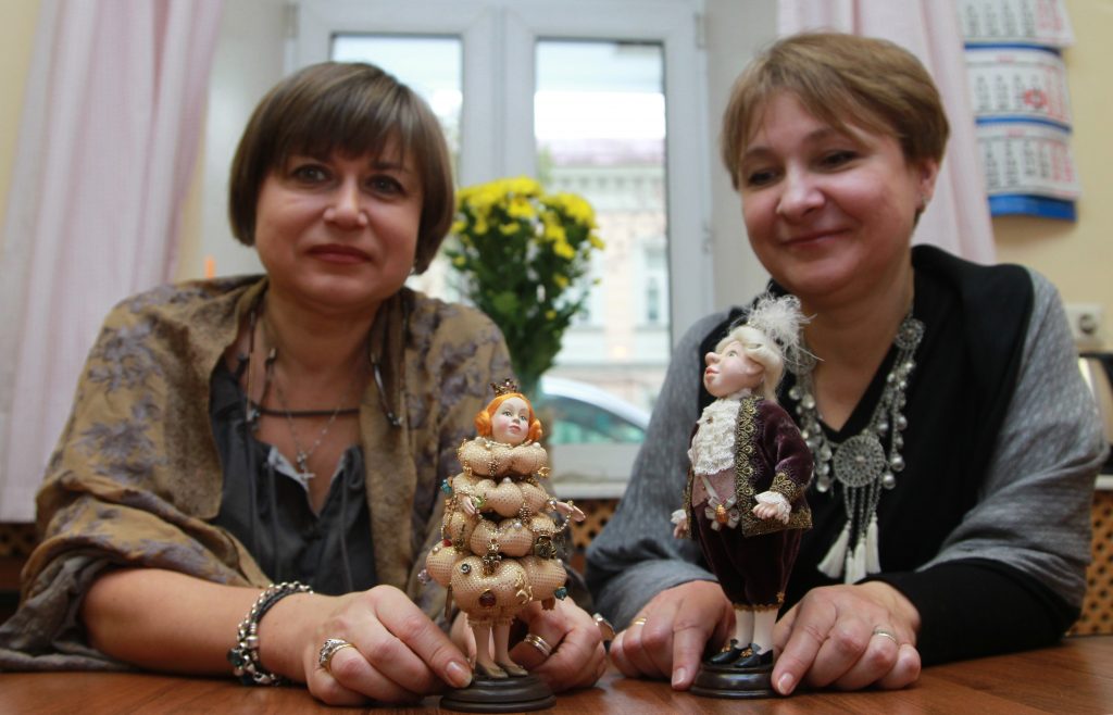 22 октября 2016 года. Марина Жаворонкова и Марина Гредина (слева направо)