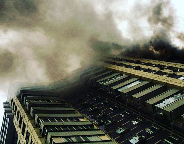 В центре Москвы потушили пожар после эвакуации многоэтажки