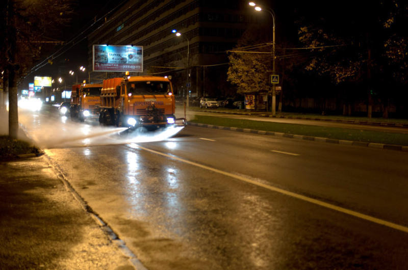 Московские дороги подготовили к зиме