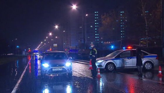 Полиция выясняет обстоятельства смертельного ДТП «Ягуара» на западе Москвы