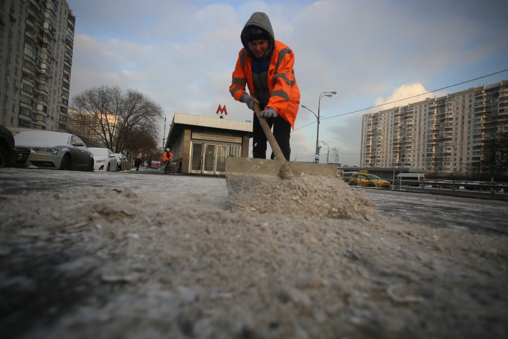 В пятницу Москву ждет ледяной дождь и гололедица