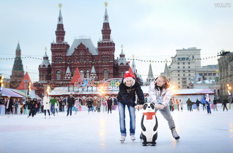 Каток на Красной площади откроется в конце месяца