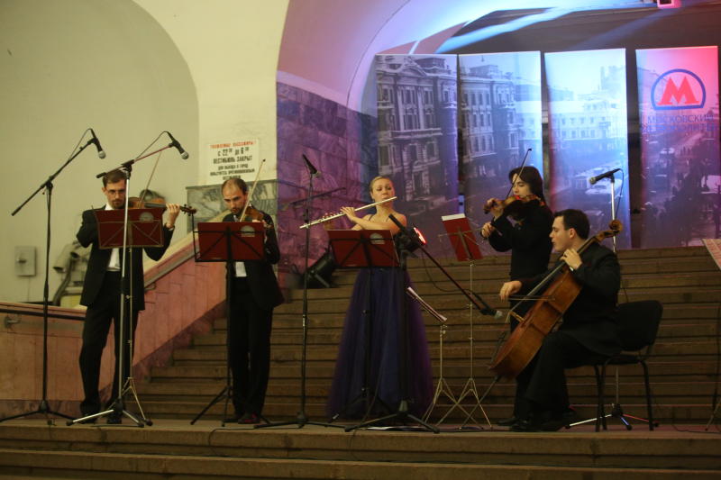 Более тысячи выступлений состоялось в рамках проекта «Музыка в метро»