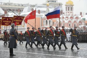 На Красной площади завершился марш в честь 75-летия военного парада 1941 года