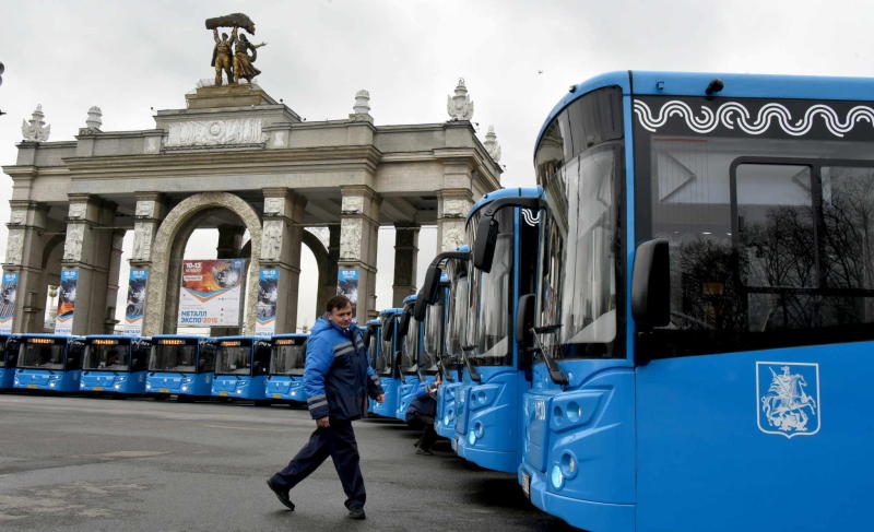 В Москве сформирован самый молодой автобусный парк в Европе