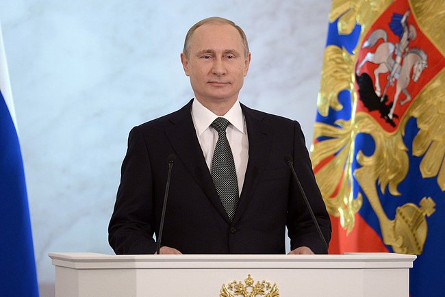 Владимир Путин завершил послание Федеральному собранию