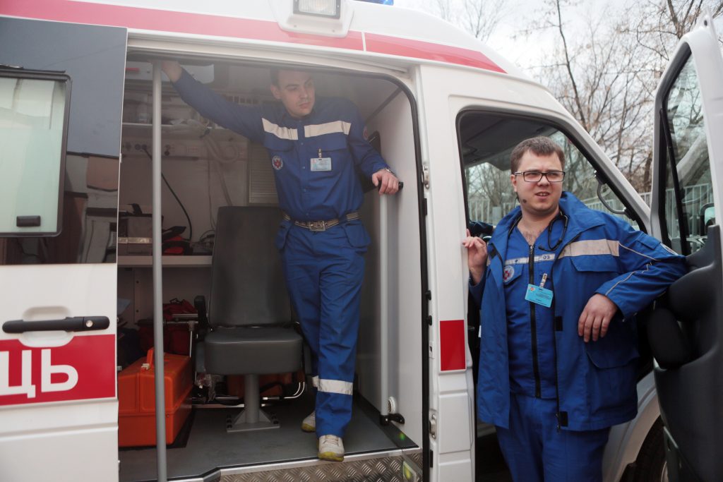 Лифт оборвался в поликлинике в центре Москвы, госпитализирован один человек