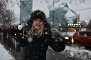В субботу будет снежно. Фото: "Вечерняя Москва"
