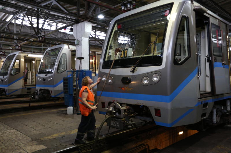 Метрополитен проведет обкатку поездов «Москва» в следующем году