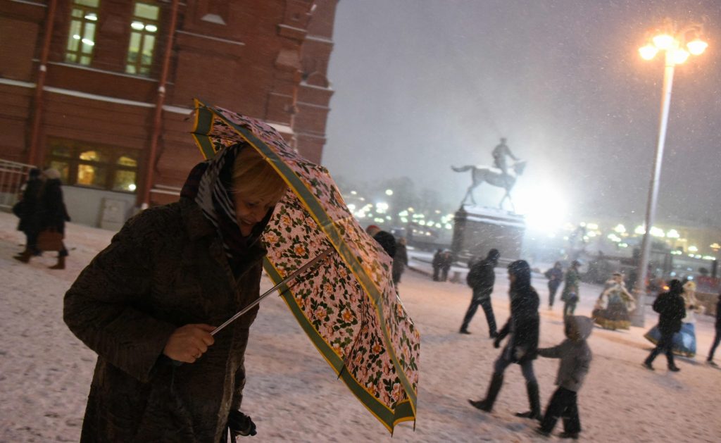 В Москве объявили желтый уровень опасности. Фото: "Вечерняя Москва"