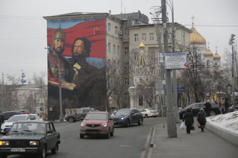 Граффити с Михаилом Кутузовым нарисуют на Боровицкой площади