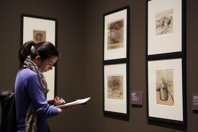 Выставка современного художника открылась в Музее современного искусства