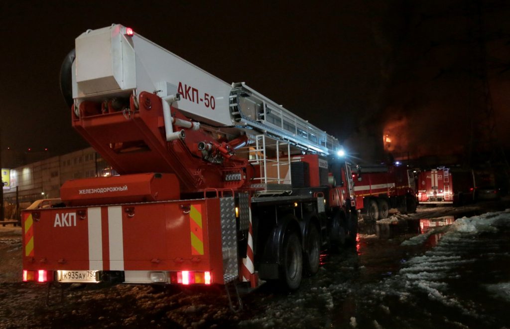 Возгорание произошло в кинотеатре на западе Москвы