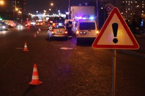 На шоссе Энтузиастов столкнулись восемь автомобилей. Фото: "Вечерняя Москва"