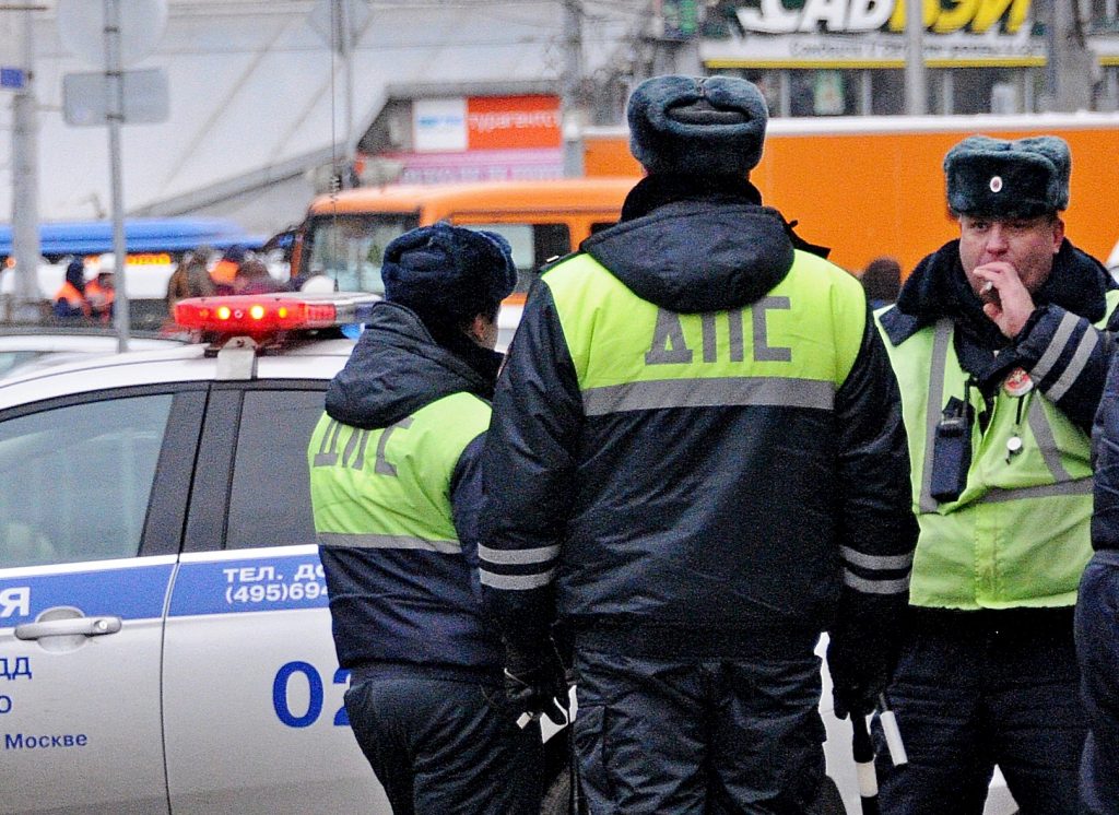 Полиция разогнала массовую драку в центре Москвы