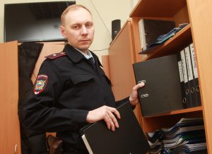 Майор полиции Виталий Голота