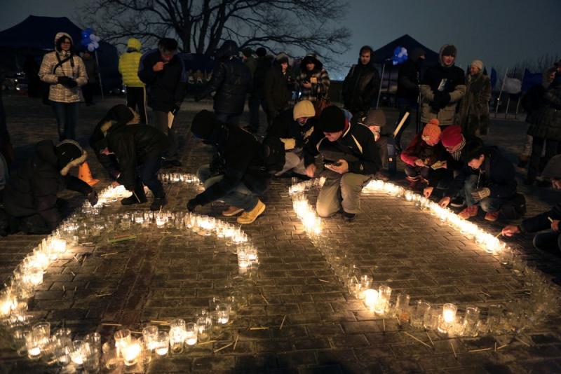 Флешмоб акции «Час Земли» пройдет возле памятника Юрию Долгорукому