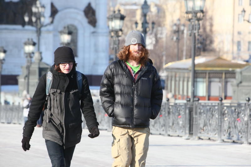 В Москве установилась солнечная погода