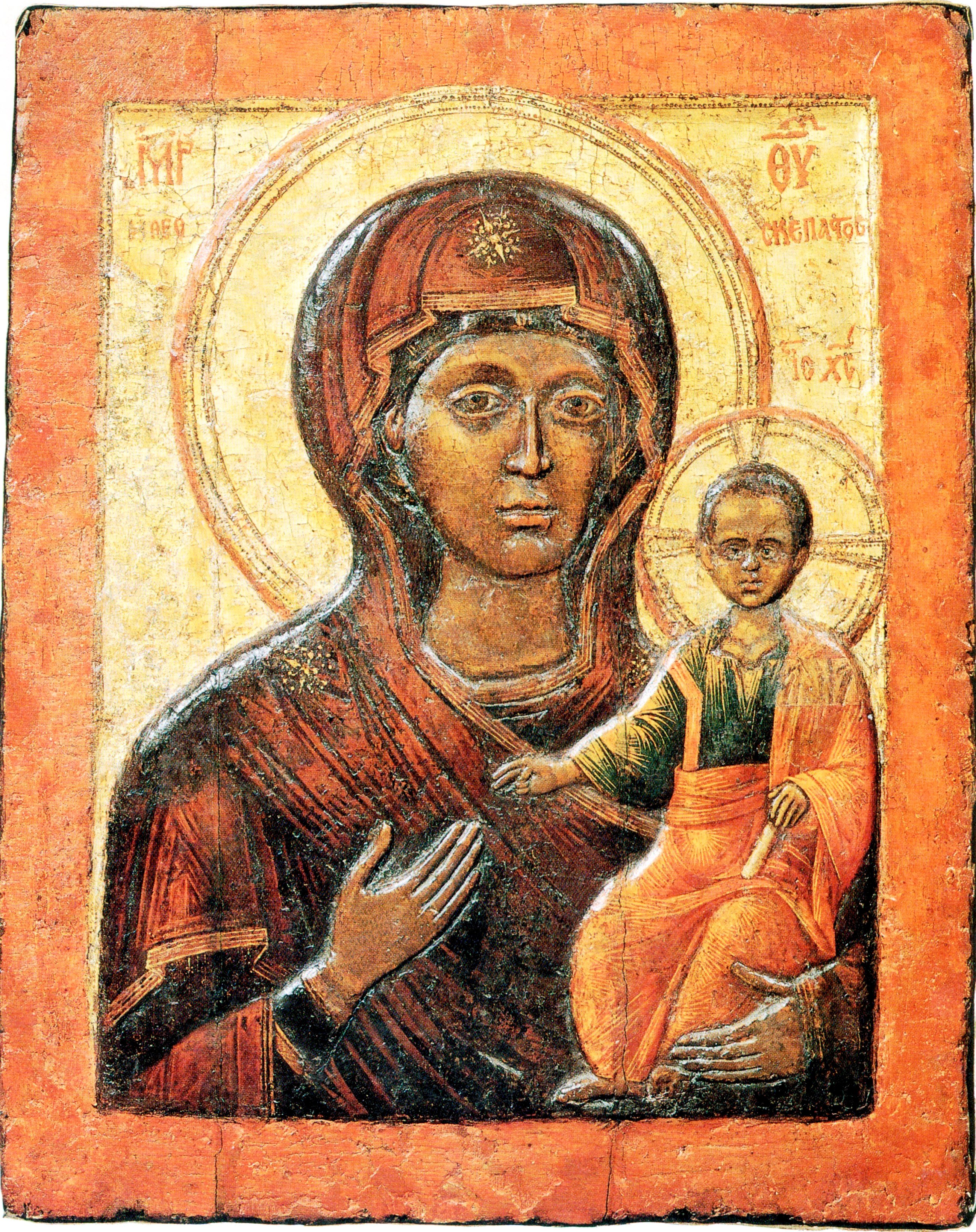 Копия чудотворной иконы Влахернской Божией Матери