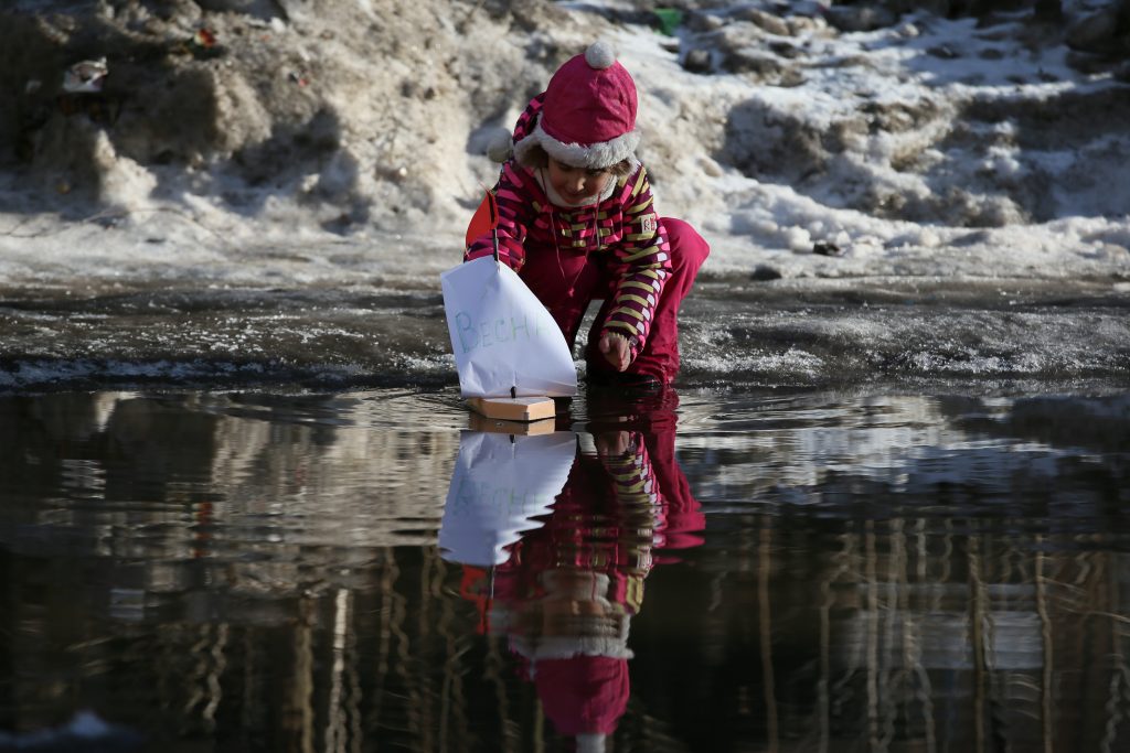 Погода на среду: потепление и осадки