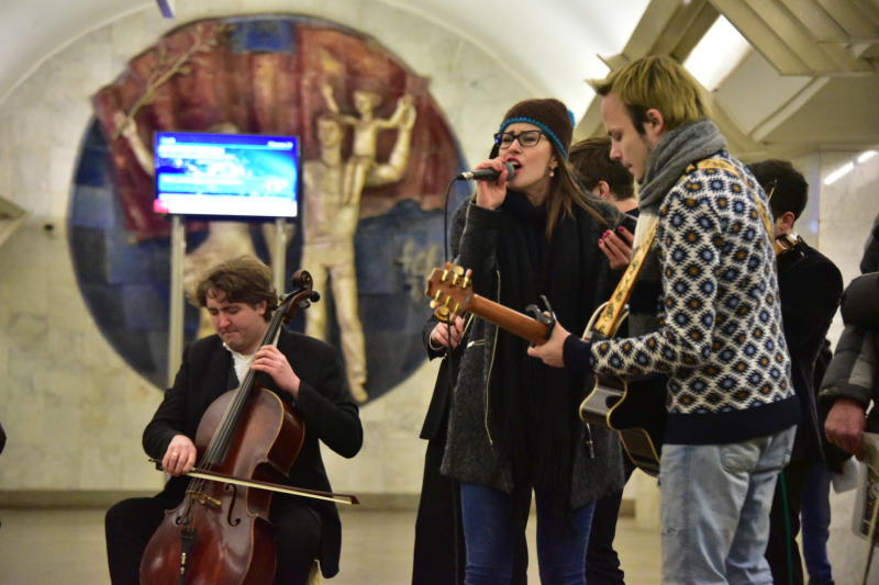 Проект «Музыка в метро» стартовал в столичной подземке