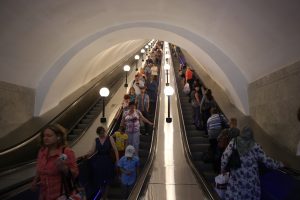 Пассажиры вновь смогут воспользоваться обновленным эскалатором. Фото: «Вечерняя Москва»