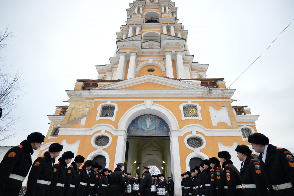 Колокольню Новоспасского монастыря восстановят к началу 2018 года
