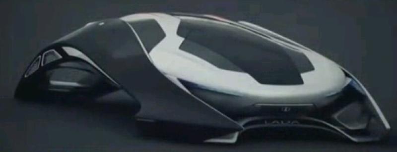 В результате у авторов проекта получилось так, что автомобиль будущего не похож на свой оригинал Фото: Скриншот с видео
