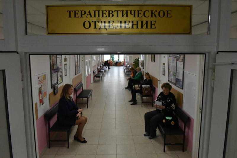 Поликлинику эвакуировали на севере Москвы