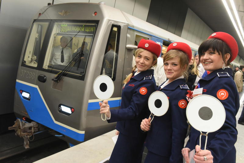 Движение поезда «Москва» запустят в метро 14 апреля