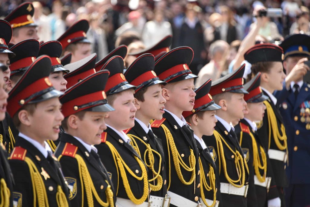 Парад Кадетского движения Москвы «Не прервется связь поколений» состоится на Поклонной горе