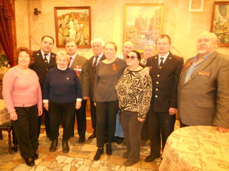 Ветеранов органов внутренних дел поздравили в Замоскворечье