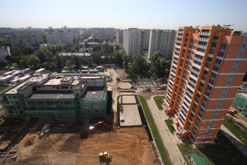 Около 100 школ и детских садов построят в Москве до конца 2019 года