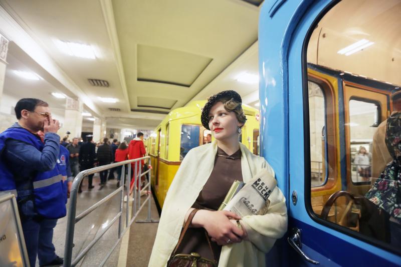 Московский метрополитен отметит свое 82-летие парадом поездов