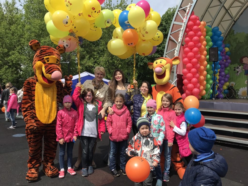 День защиты детей отметили в Екатерининском парке