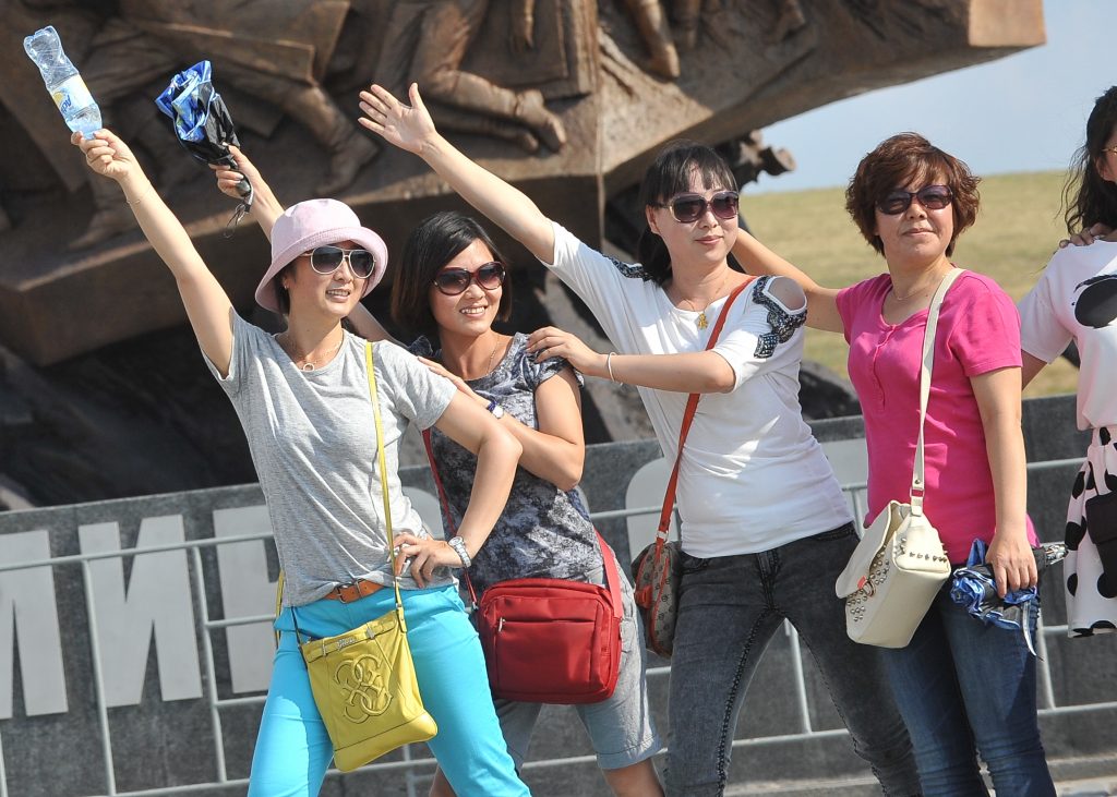 Китайские туристы