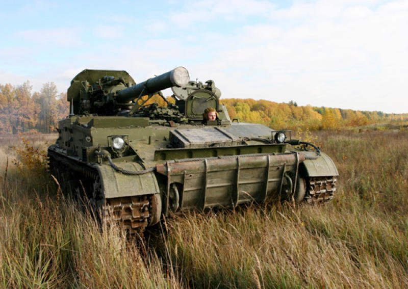 240-мм самоходный миномет 2С4 «Тюльпан». Фото: Официальный сайт Министерства обороны РФ