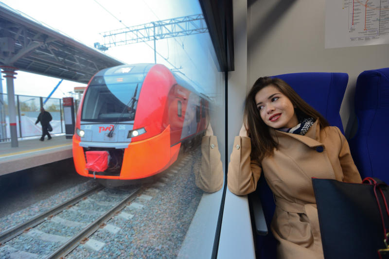 Ежедневно поезда МЦК перевозят около 300 тысяч пассажиров. Фото: "Вечерняя Москва"