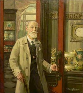 Начало 1900-х. Портрет Карла Фаберже работы неизвестного художника. 